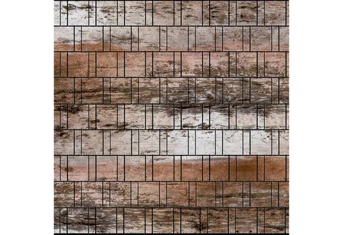 Bedruckter Sichtschutz HOLZWAND Zaun Sichtschutzstreifen 2,5m x 1,8m - Grau - Gestalten Sie Ihren Garten individuell mit unserem hochwertigen Sichtschutzstreifen in Holzwand-Optik. Wetterfest und pflegeleicht für ungestörte Privatsphäre und eine ansprechende Atmosphäre.
