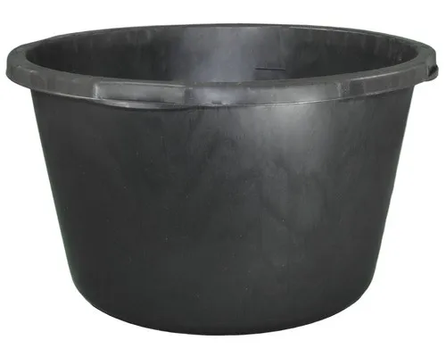 Mörtelkübel PE rund schwarz ∅ 505 mm 40 l