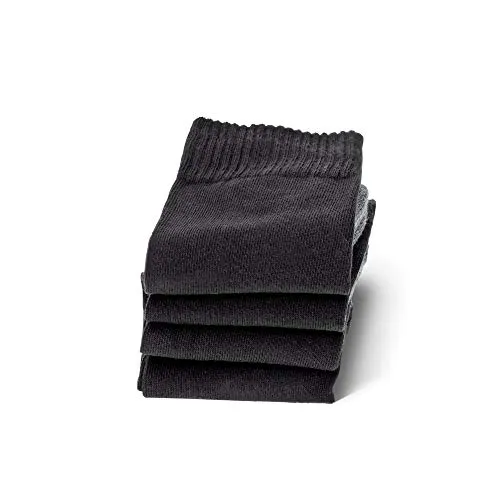 Camano Herren 5942 4 Paar Sportsocken, Schwarz (Black 05), 43-46 EU
