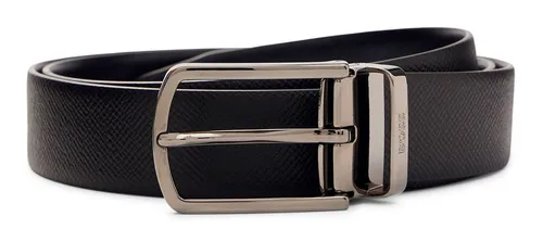 Boss Ofis Gürtel Leder individuell kürzbar schwarz - Hochwertiger Gürtel aus schwarzem Leder, individuell kürzbar für perfekten Sitz – ideal für jeden Anlass.