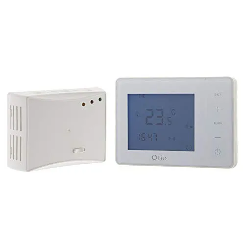 Kabelloses Programmierbares Thermostat in Weiß
