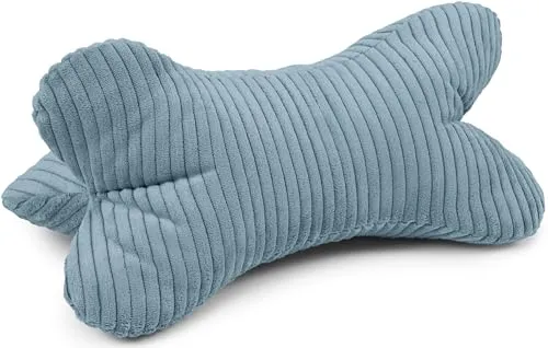 Amilian Leseknochen Knochenkissen ca. 44x22 cm – Nackenkissen zum Lesen & Entspannen – Buch- und Tabletstütze – vielseitiges Lesekissen für Sofa & Bett – Ozeangeheimnis