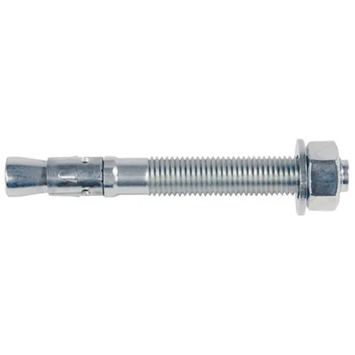 FISCHER FBN II Ankerbolzen - Stahl verzinkt-blau - 12/140/236 mm - Eisenwaren, ideal für die sichere Befestigung von Stahlkonstruktionen und mehr mit europäischer Zulassung für ungerissenen Beton.