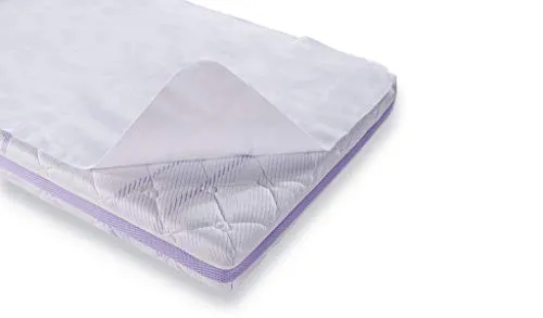 Träumeland wasserdichte Betteinlage/Matratzenschoner mit 100 Prozent Baumwolle, Größe 40 x 50 cm