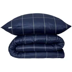 Schiesser Bettwäscheset Josh | 2-teilig | Dunkelblau in blau von Schiesser