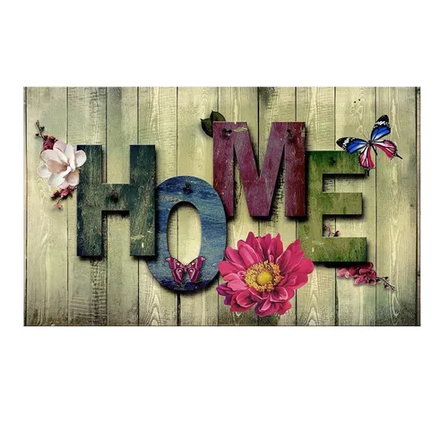 PVC Fußmatte Türvorleger Schmutzfang Doormat 40 Cmx60 Cm 100 % PVC Mehrfarbig