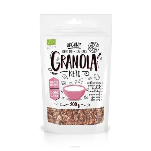 Diätkost Granola Keto Bio 200g