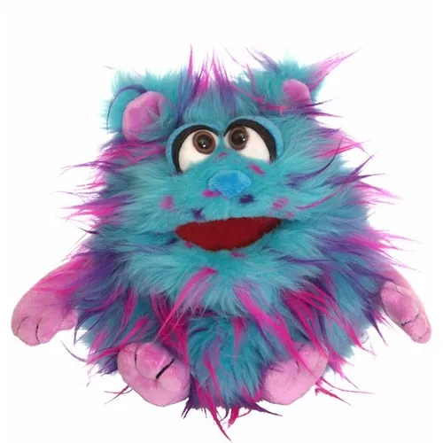 Living Puppets Hupe Handpuppe 22cm - Setzpuzzle - Handpuppe aus hochwertigem Stoff mit braunen Augen, ideal für kreatives Spiel und pädagogische Anwendungen.