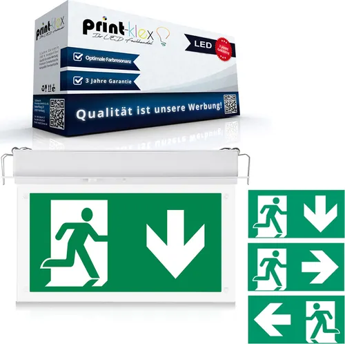 LED Notleuchte 2W Unterputz 6000K