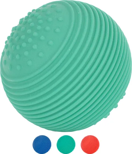 Physio Reflexball mit Noppen Massageball Motorik Training Entspannung, 6 cm