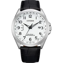 CITIZEN Herren Analog Quarz Uhr CB0250-17A - Armbanduhr für Herren mit Eco Drive Technologie, wasserdicht bis 10 bar und eleganter Edelstahl-Optik – ideal für Freizeit und Sport.