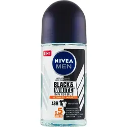Nivea - Men Black & White Invisible Ultimate Impact - Ball Antiperspirant 50ml