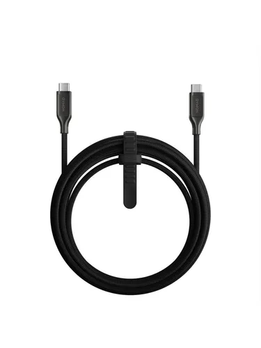 Nomad USB-C zu USB-C Polyamid® Kabel (3m/240W) – Hochwertiges, schnelles Aufladen