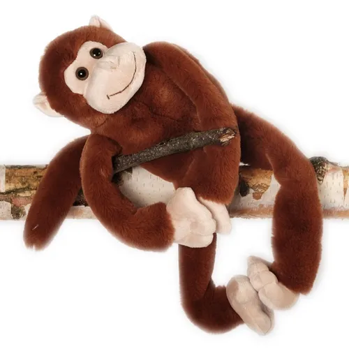 Inware Kuscheltier Affe Flexi 9320 - inware Affe 20cm (ausgestreckt 40cm)