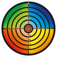 holzspielerei Zielscheibe - bunt 280671