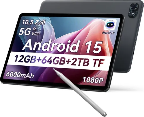 TABWEE T80 2025 Android 15 Tablet mit Stift von TABWEE