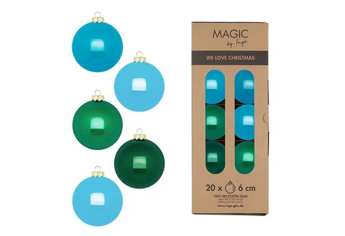 INGE-GLAS Weihnachtsbaumschmuck von MAGIC by Inge