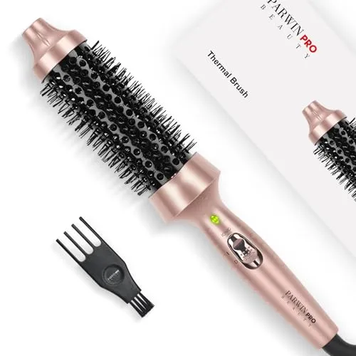 PARWIN PRO BEAUTY Thermal Brush Lockenbürste 40mm - Stylingbürsten für müheloses Haarstyling: Die beheizte 40mm Thermobürste sorgt für glänzende, lockere Wellen und minimiert Hitzeschäden dank Keramik-Turmalin-Technologie.