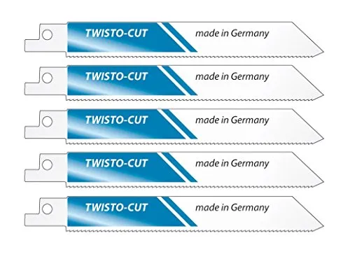 TWISTO-CUT Tigersägeblätter 150mm Typ M14 für Metall - 5 Stück