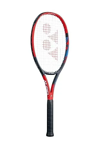 Yonex Vcore Ace Tennisschläger Scarlet G2 - Tennisschläger mit ISOMETRISCHEM Design für einen 7% größeren Sweetspot, ideal für verbesserte Schlaggenauigkeit und Kontrolle. Perfekt für Spieler, die Spitzenleistung suchen.