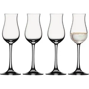 Spiegelau Grappagläser Digestifgläser 4510173, 135ml, 4 Stück - Weingläser aus hochwertigem Kristallglas, spülmaschinenfest und mit erhöhter Bruchfestigkeit – ideal für stilvolle Digestifs.