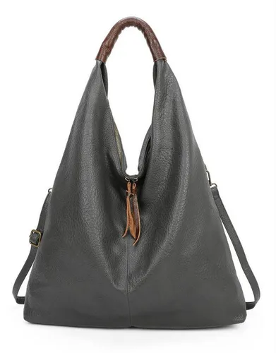ITALYSHOP24 Schultertasche XXL Damen Shopper – Trendige Hobo Bag für jeden Anlass - Schultertasche XXL für Damen, ideal als Freizeit- und Reisetasche. Mit viel Stauraum, abnehmbaren Schultergurt und hochwertigem Kunstleder für besten Tragekomfort.