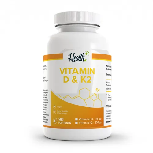 HEALTH+ VITAMIN D3 & K2