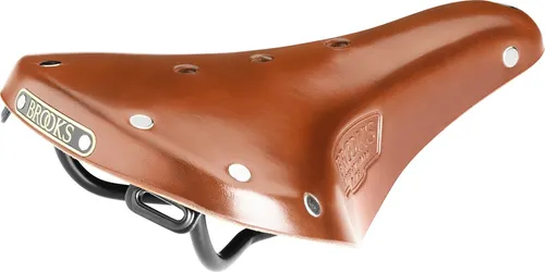 Brooks Damen Fahrradsattel B17 S Standard, honig - Fahrradsattel für Touring & Trekking, hochwertig verarbeitet und ideal für längere Strecken mit Komfort und Stil.