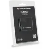 CONCEPTRONIC USB-Hub 4-Port 3.0 ->4x3.0 o.Netzteil sw