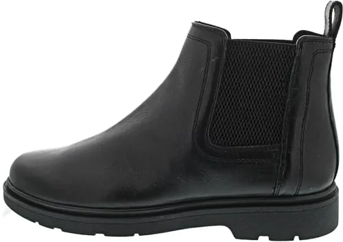 Geox Spherica EC1 C - Herren Chelsea Boots in Schwarz, Größe 44 - Wanderschuhe mit atmungsaktiver RESPIRA™ Technologie für ein angenehmes Fußklima. Ideal für stilvolle Abenteuer und langen Tragekomfort.