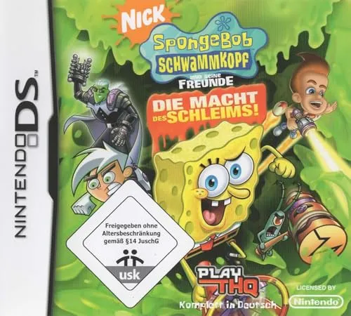 Nintendo DS Spiel Spongebob und seine Freunde: Die Macht des Schleims