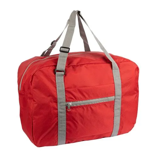 WEDO Gepäcktasche faltbar wasserabweisend, Nylon rot