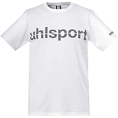 uhlsport Herren Herren T-Shirt Essential Promo T-Shirt, weiß, 3XL, 100210609
