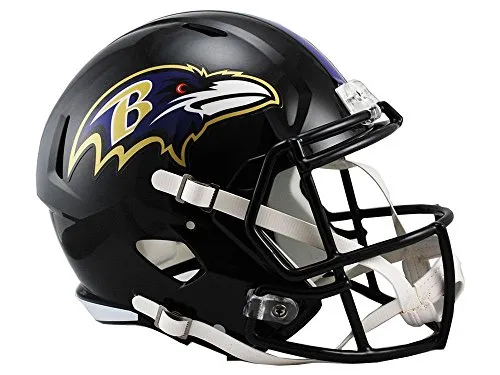 Riddell NFL Replica Speed Helm - Team-Farbe - Motorradhelme, hochwertiger Replica Speed Helm mit offiziellen NFL Logos, ideal für Fans und Sammler.
