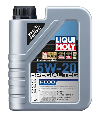 LIQUI MOLY Special Tec F ECO 5W-20 | 1 L | Synthesetechnologie Motoröl | Art.-Nr.: 3840, farblos