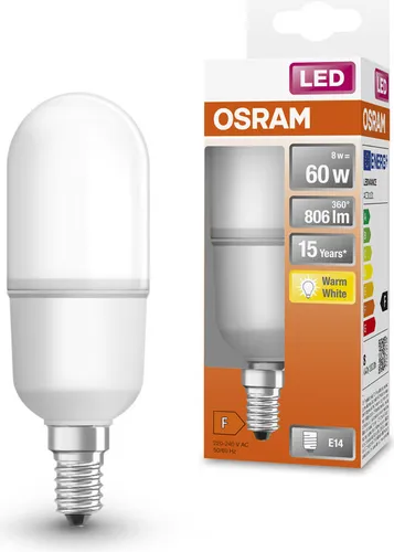 OSRAM 4058075428362 LED STAR STICK E14 2700 K 8 W 806 lm