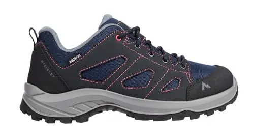 McKINLEY Da.-Wander-Schuh Discover IV Aqx W - anthracite/blue aqua, Größe:38 - Wanderschuhe mit wasserdichter AQUAMAX Membrane, dämpfender Einlegesohle und griffiger Gummilaufsohle für optimalen Komfort und Trittsicherheit in jedem Gelände.