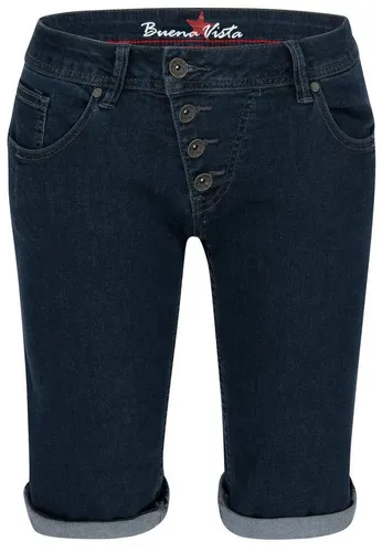 Buena Vista Malibu-Short Stretch Denim, blau (rawblue (1933)), Gr. M - Hochwertige Denim-Shorts mit 8 oz Stoffgewicht für optimale Haltbarkeit und Tragekomfort. Ideal für lässige Outfits im Sommer.