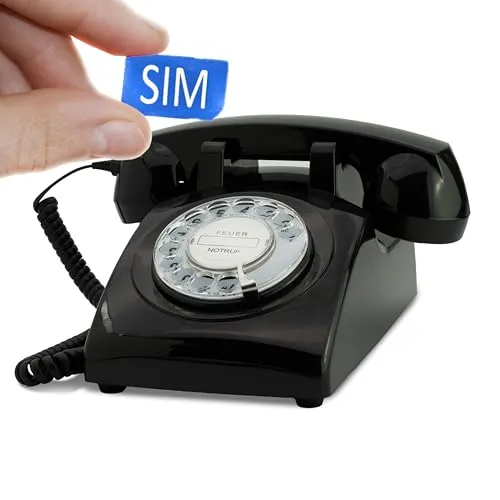 Opis 60s Mobile: Retro Seniorentelefon mit SIM Karte