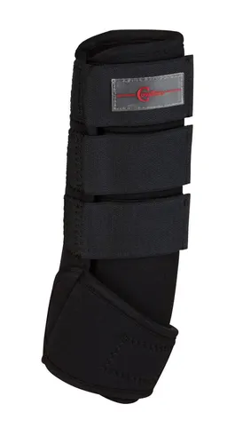 Kerbl 320132 Fesselkopfgamasche Synthesekautschuk, VB, 4er-Set, schwarz - Reiten - Individuell anpassbarer Fesselschutz für Pferdebeine, ideal durch exakte Formgebung und Klettverschlüsse, universell einsetzbar für alle Disziplinen.