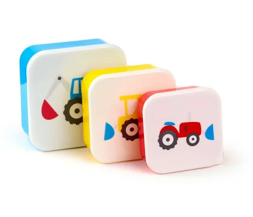 Brotdosen 3er Set Kinder Traktor
