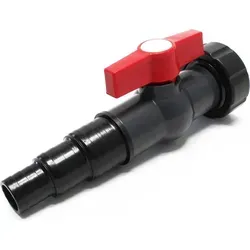 SunSun Kugelhahn für Druckteichfilter CPF-20000/30000 - Ersatzteil für Druckteichfilter – Der benutzerfreundliche Kugelhahn mit Griff ermöglicht eine einfache Regulierung des Wasserflusses und sorgt für eine kontinuierliche Teichpflege.