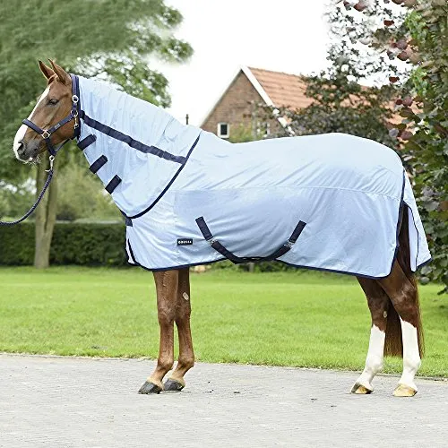 BUSSE everline Paddock-Fliegendecke SUNSHINE II, Rückenlänge 95 cm, sky(navy)