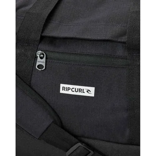 Rip Curl Packable Duffle 35l Icons Tasche Schwarz - Handtasche mit 35l Volumen, praktisch verstaubar in der Innentasche und ideal für Reisen oder Sport. Mit verstellbarem Schultergurt und U-förmiger Öffnung für einfachen Zugriff.