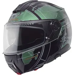 Schuberth C5 Globe Klapphelm in grün von Schuberth
