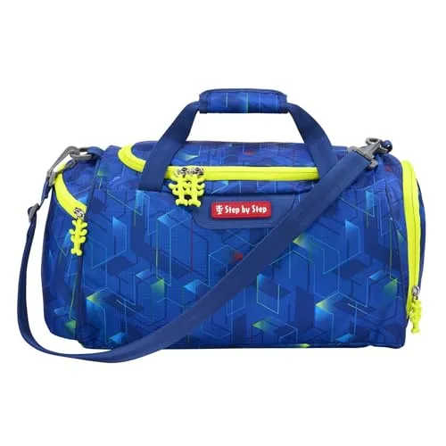 Step by Step Sporttasche 13l Police Truck Charly 227164 - Praktische Sporttasche mit großem Hauptfach und Nassfach. Ideal für Sport und Freizeit, ausgestattet mit Tragegriffen und verstellbarem Gurt für maximalen Komfort.