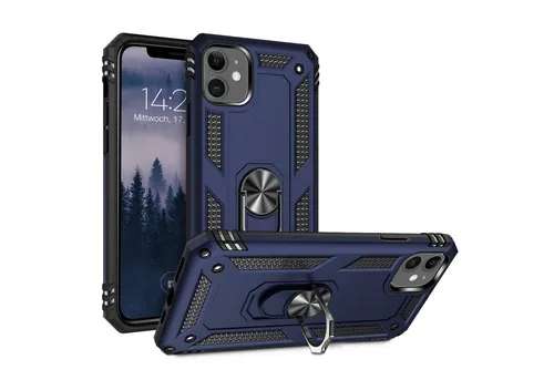 Tec-Expert Handyhülle Outdoor Cover Hülle für Apple iPhone 11 6.1 Zoll, 6.1, Premium Hülle aus verstärktem Polycarbonat
