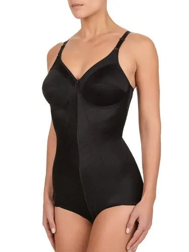 Felina Body ohne Bügel 5076 Weftloc schwarz 90B - Formender Body für Damen, ohne Bügel, mit elastischem Mittelträger und verstellbaren Trägern für optimalen Tragekomfort.