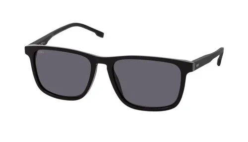 Hugo Boss Boss 0921/S 807/IR Sonnenbrille - Sportbrille mit UV400-Schutz, stylischem schwarzen Rahmen und optimalem Tragekomfort. Ideal für Stadt, Strand und sportliche Aktivitäten.