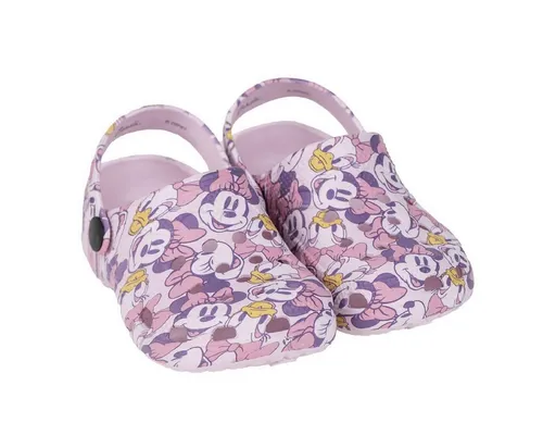 Disney Minnie Mouse Clogs Premium Leichte Freizeitschuhe & Gartenschuhe für Outdoor & Zuhause 30/31 - Rosa